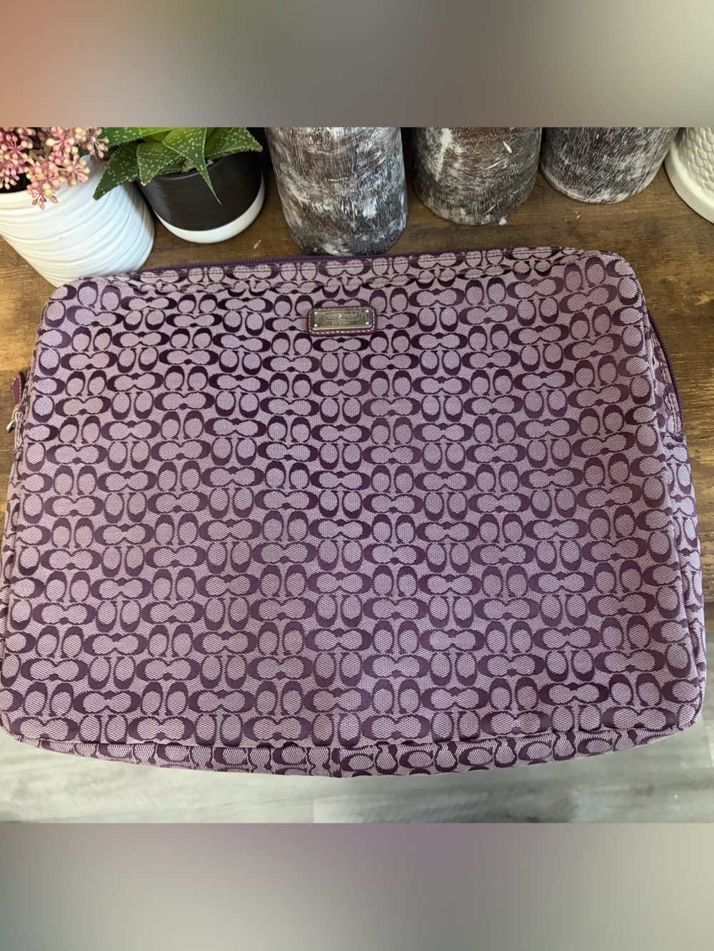 Coach laptop bag